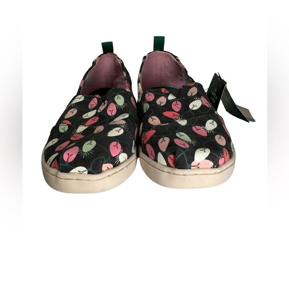 TOMS Forged Iron Glow in Dark Tree Lights  Alpargata Youth 4.5 (woman’s 6-6.5) - Picture 5 of 12